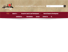Tablet Screenshot of eklutnainc.com